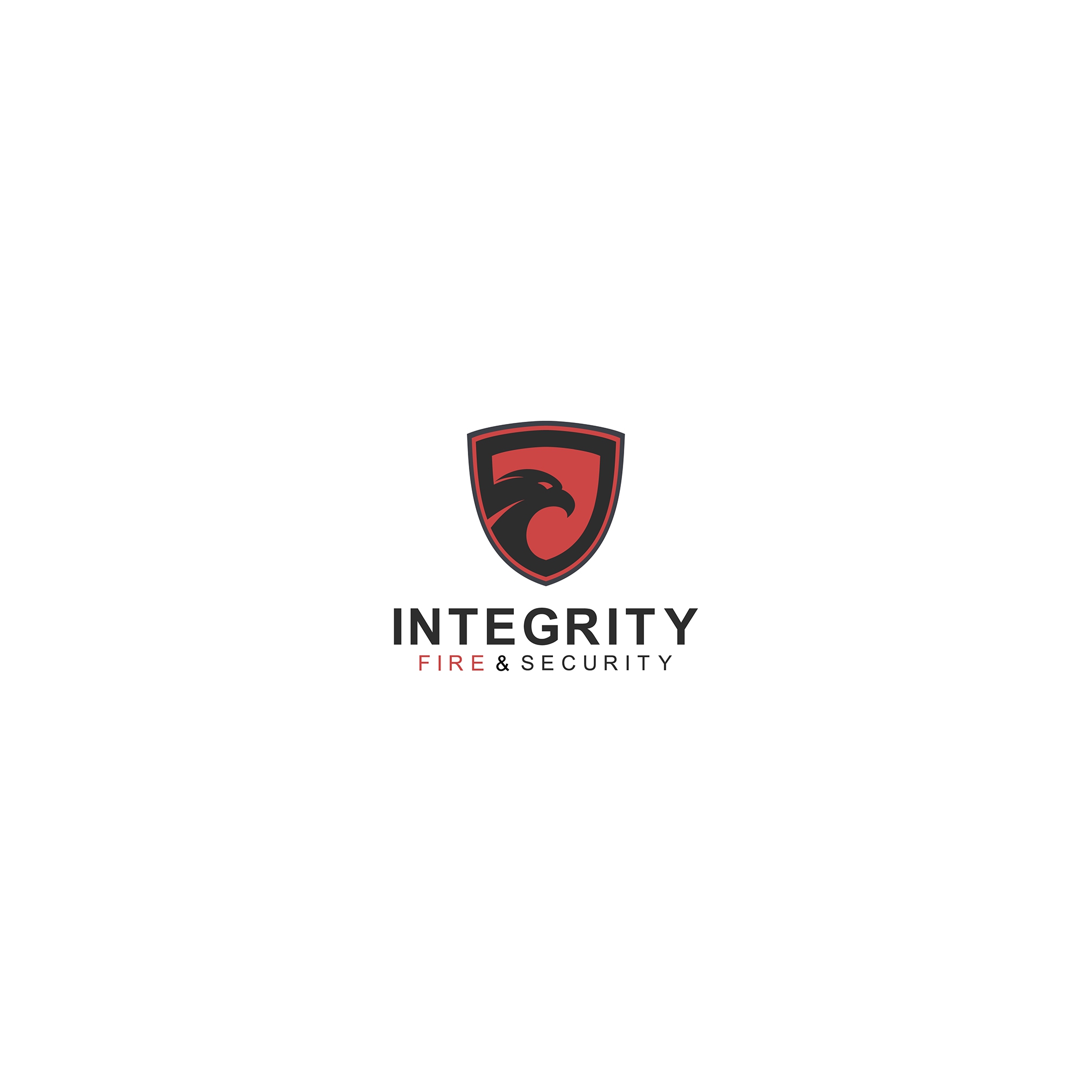 Integrity Fire & Security branding design graphic design illustration logo vector