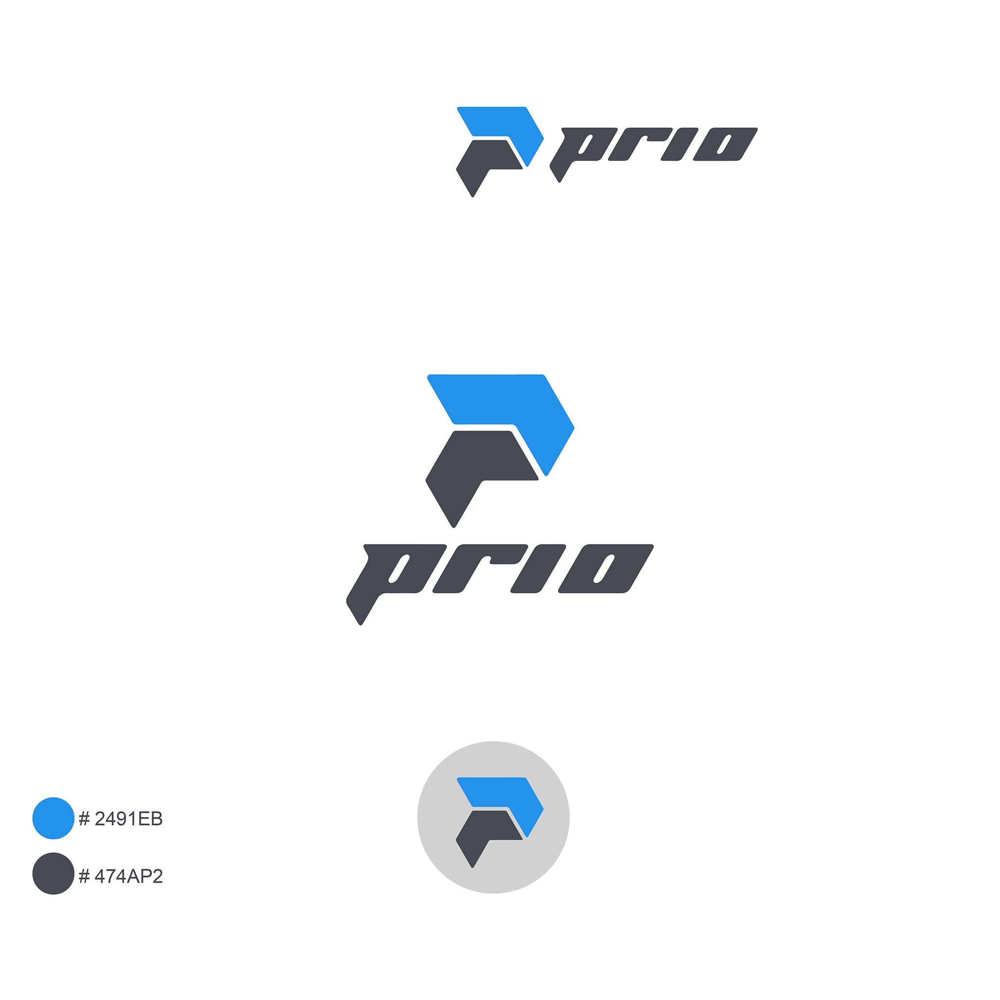 Prio branding design graphic design illustration logo vector