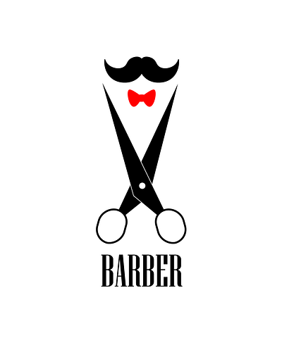 Barber Logo Design branding design graphic design illustration typography