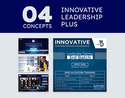 Innovative Leadership Plus | 15DDP | Elevate Your Vision branding creativeportfolio graphic design halal dizworld rizwan ahmed rizwanagraph360 rizwansdesignkit social media design success