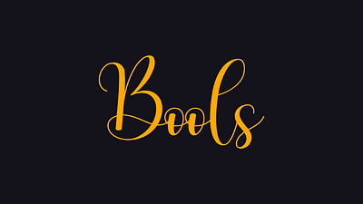 Bools logo animation animation branding design graphic design illustration logo motion graphics