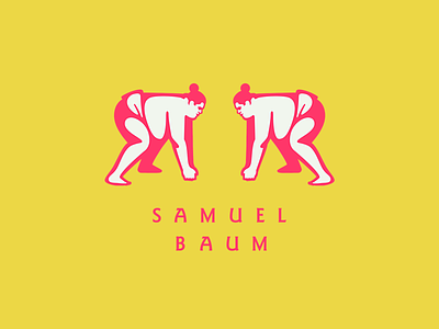 Samuel Baum Logo brand branding design illustration lettering logo logotype sumo type typography