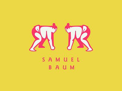 Samuel Baum Logo brand branding design illustration lettering logo logotype sumo type typography