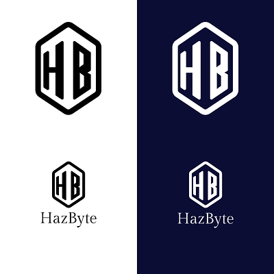 Logo and Branding: HazByte branding design figma graphic design illustration logo ui ux vector