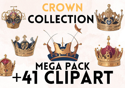 Crown Clipart clip art clipart clipart png crown design graphic design illustration king png