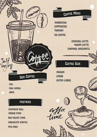 Browse thousands of Cafe Menu images for design inspiration | Dribbble