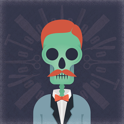 Well groomed Skull