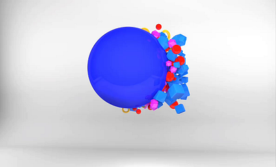 Dancing sphere 3d 3d animation animation cinema 4d graphic design