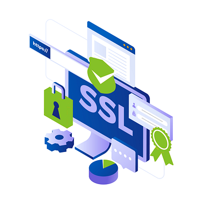 WEBSITE SSL graphic design logo ui