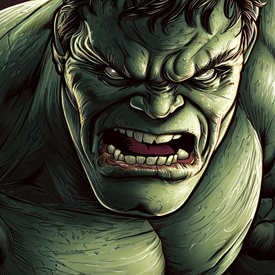 The Incredible Hulk | Marvel Comics | tracingflock ai art artificial intelligence avengers comics digital illustration graphic design incredible hulk marvel legends marvel studios tracingflock