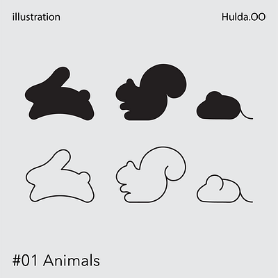 week 1 | Animals graphic design icon design il illustration