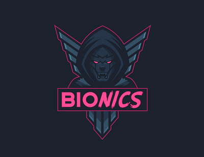 Video Game Faction Identity - Bionics branding branding design design graphic design illustration logo logo design vector