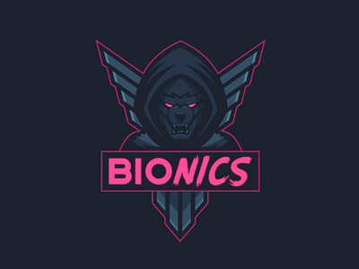 Video Game Faction Identity - Bionics branding branding design design graphic design illustration logo logo design vector