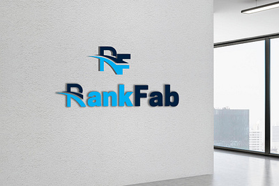 RankFab 3d adobe photoshop branding graphic design logo
