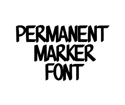 PERMANENT MARKER FONT 9cholz font typeface