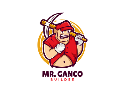 Mascot Builder Logo Vector Design branding builder logo design graphic design illustration logo logos vector