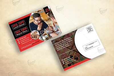 Restaurant EDDM Postcard Design design direct mail postcard directmailpostcard eddm eddm postcard eddm postcard design flyer postcard postcard design restaurant eddm postcard design