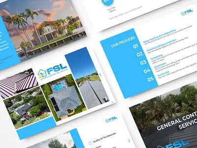 PowerPoint Design for FSL brand branding construction design digital digital art graphic design identity branding illustration modern powerpoint powerpoint design ppt ppt design renewable solar