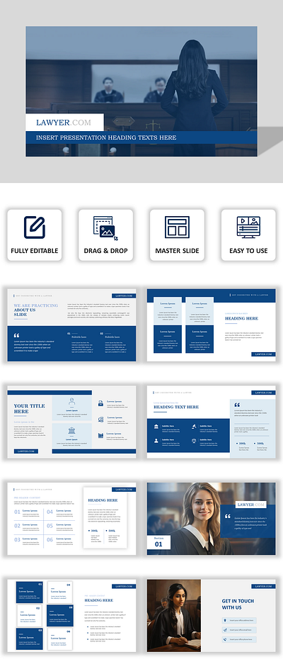 PowerPoint Template design graphic design infographic pitch deck powerpoint presentation slide