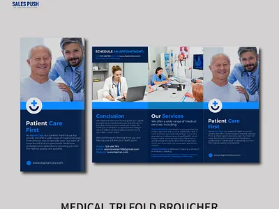 MEDICAL TRI FOLD BROUCHER DESIGN adobe illustrator broucher design graphic design medical broucher designs medical tri fold brouchers