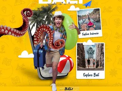 Tour and Travel flyer design for instagram feed banner design branding cartoon flat logo flyer design graphic design illustration instagram feed letter logo logo design mascot mascot design poster design ui vector youtube banner