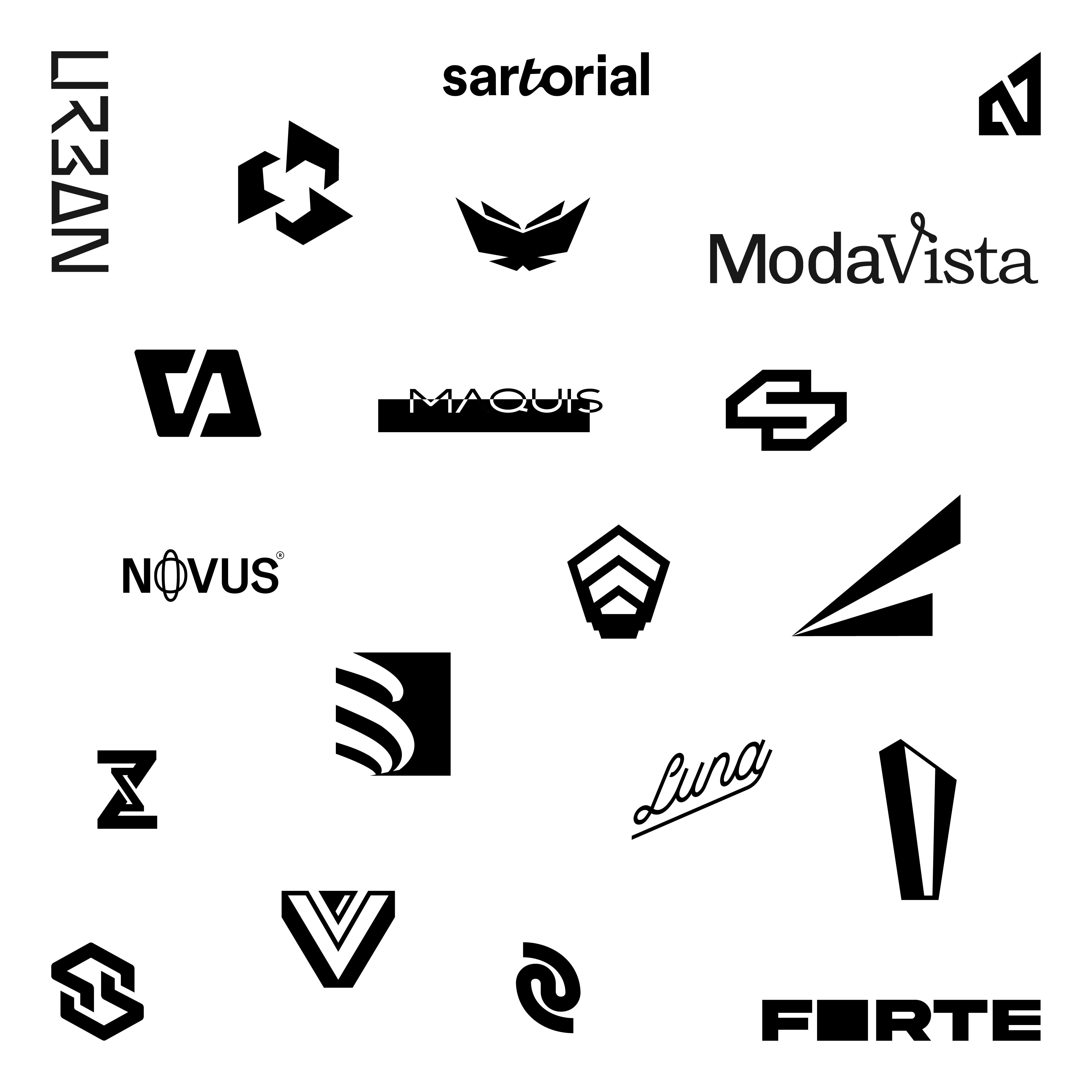 Fashion Brand Logos By Jhonny Jadeja On Dribbble