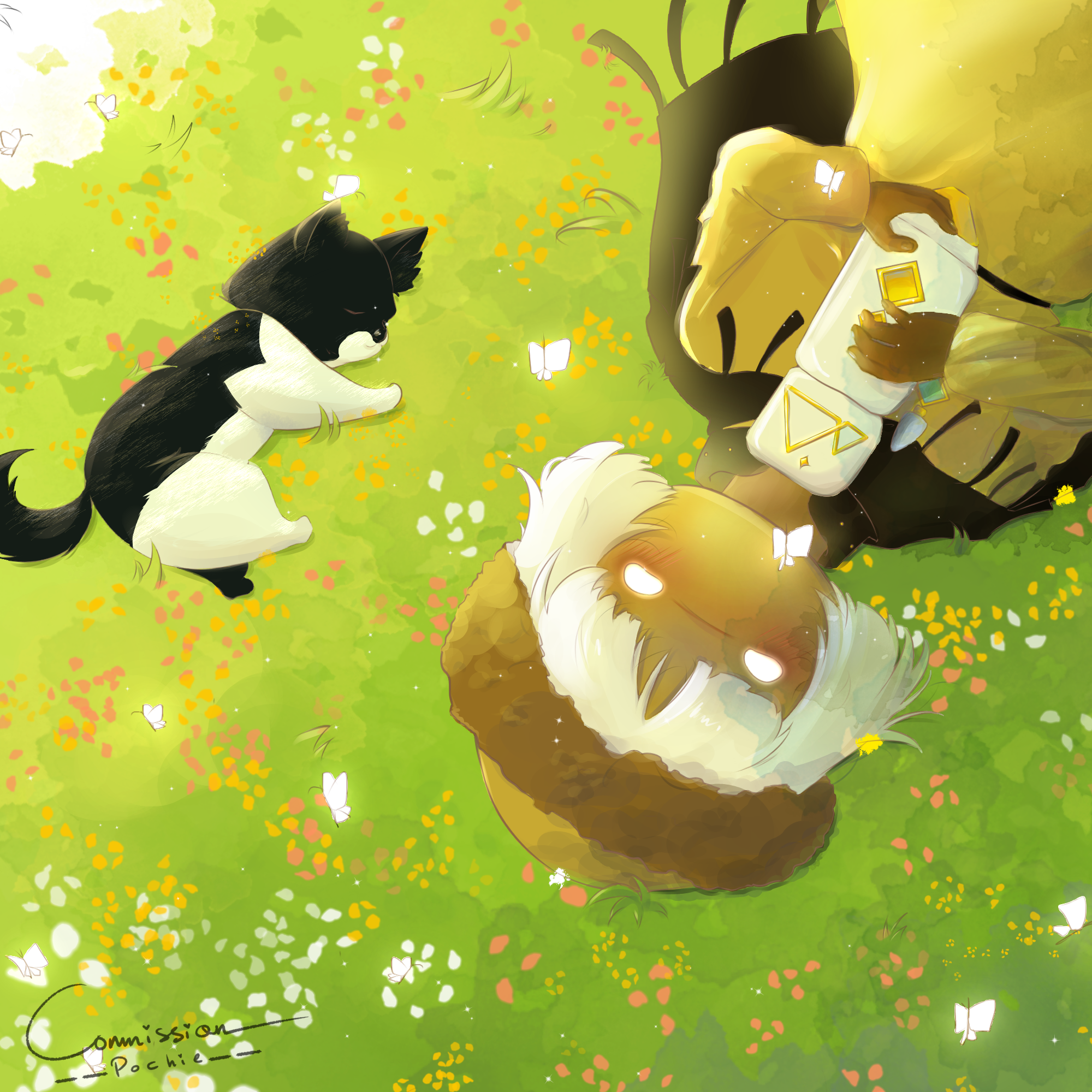 Commission for Na! art artcommission character digital art digital painting illustration