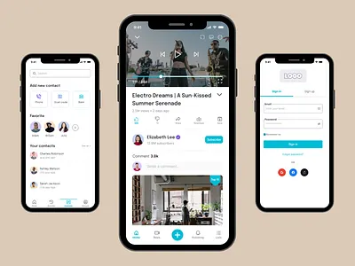 social media app app design figma hifi wireframer ui user experience user interface ux