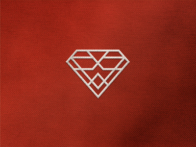 Monoline Ruby Logo branding design diamond geometric graphic design logo mark marklogo modern monogram monoline pictorial ruby simple