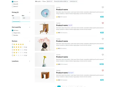 shopping website design figma ui user experience user interface ux web design website design