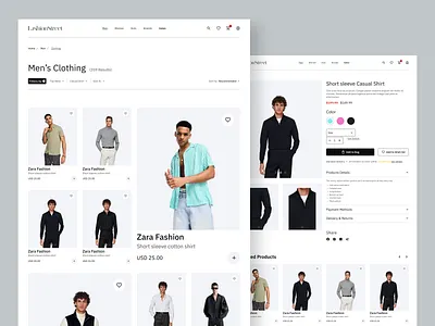 Ecommerce Product Landing Page best ecommerce design design trend ecommerce ecommerce store landing page design minimal online shop onlineshop popular product shop online shopify store trend 2023 ui uiux ux web ui website design