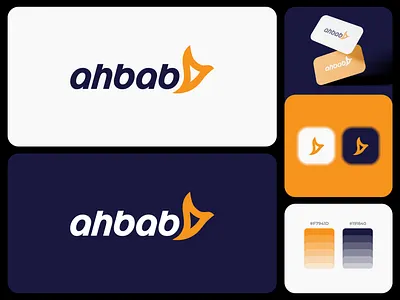Ahbab Logo Branding bird logo brand brand design brand identity branding brandmark custom logo design design design process graphic design identity identity design identity designer letter logo logo logo design logo designer logo mark mark typography
