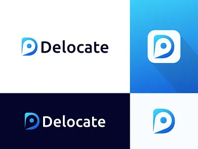 Negative space logo | D logo mark 2023 3d brand logo branding clean colorful d logo gradient logo location logo logo logo design logotype minimal minimalist minimalist logo modern logo negative logo negative space logo simple logo ui