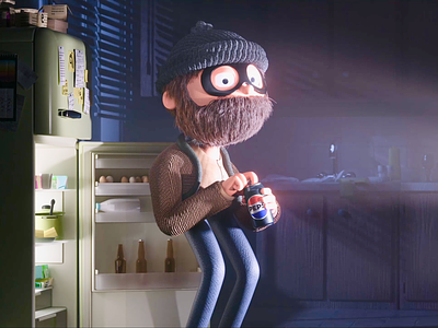 Pepsi 3D Animaitopn 3d 3d animation 3d design animation c4d character design fun funtasy animation pepsi ui