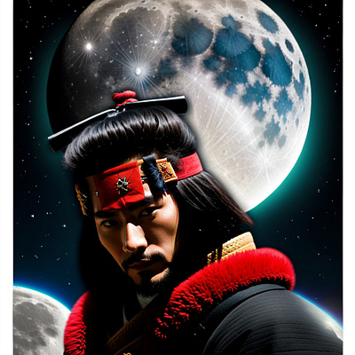 Samurai and Universe samurai warrior