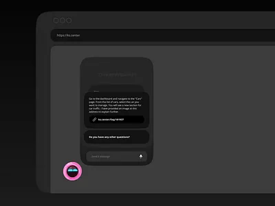 Ticket Wizard Widgets ai application branding chat chat bot design illustration link popup procreate send messages text website widgets