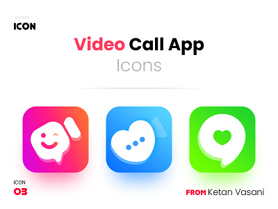 Video Call Icons audio call ketan vasani video chat video conference video conferencing voice call work from home
