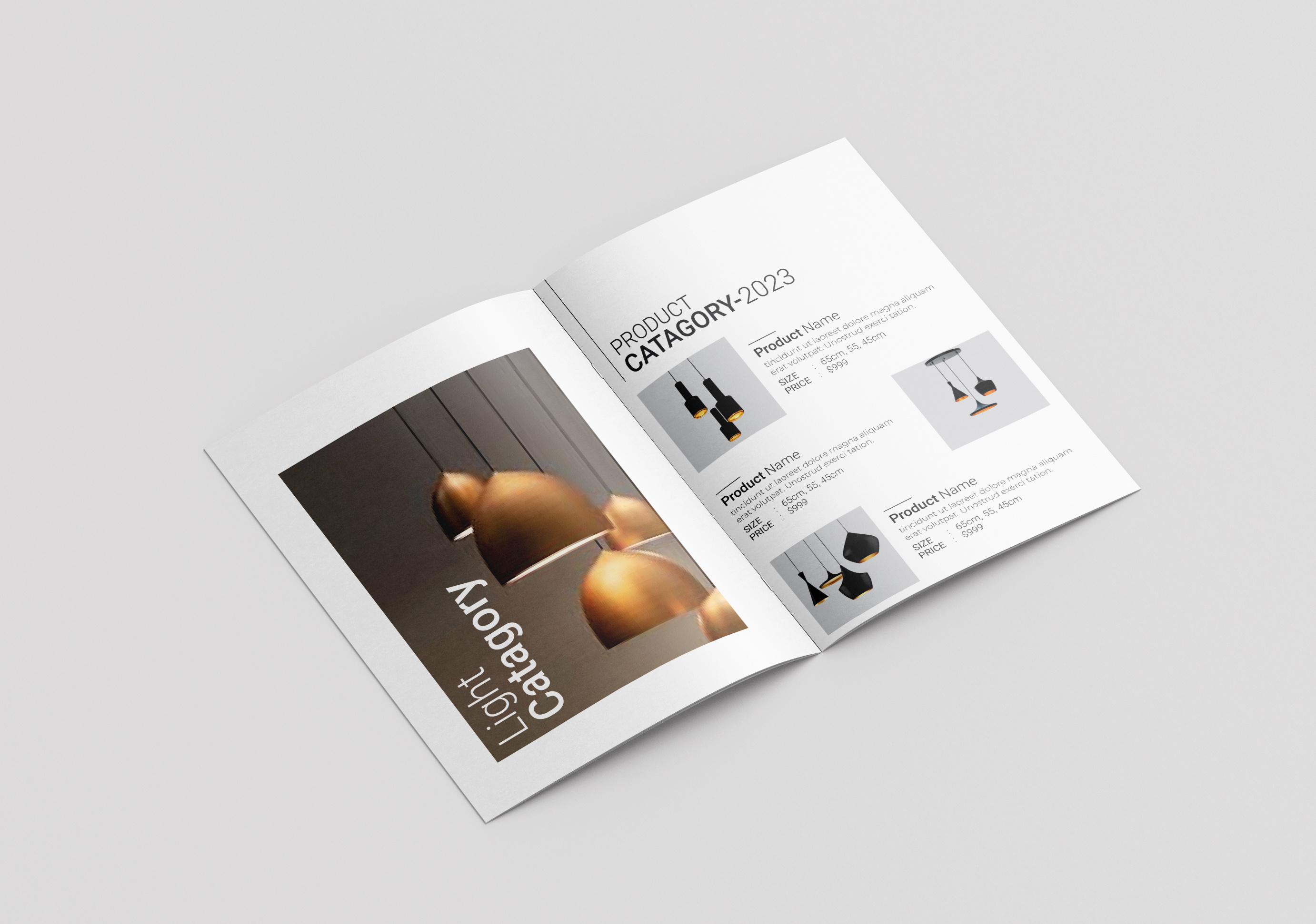 Example of Product Catalog Design For Your Brand