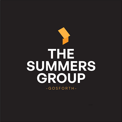 The Summers Group, a high end property development company branding graphic design