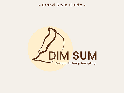 Dim Sum brand identity branding continentalfood cuisines design dumplings foodielife illustration italian korean koreanfood lacuisine logo logo design logotype mexicanfood portugalfood restaurants sushi visual identity