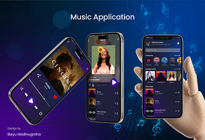 Music Application UI ui