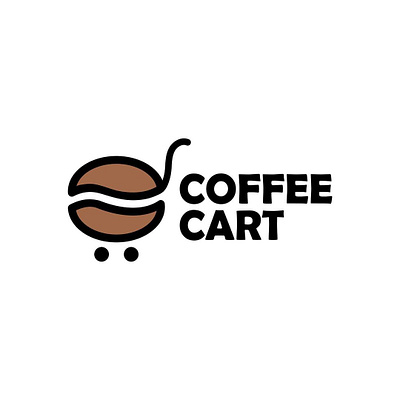 Logo : Coffee Cart brand identity branding business logo design cafe cafe logo coffee bar concept coffee logo graphic design illustration logo
