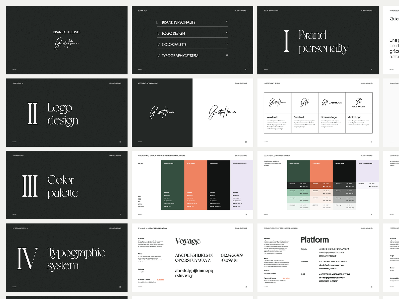 Gastrhome Brand Guidelines By Nemo Fazakerley On Dribbble Gastrhome Brand Guidelines By Nemo Fazakerley On Dribbble