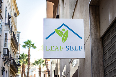 LEAF SELF LOGO DESIGN branding graphic design logo