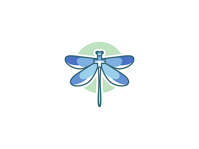 Dragonfly Health Logo brand identity branding design dragonfly graphic design illustration indonesia logo vector