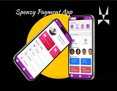 Spenzy Payment App (design) graphic design ui