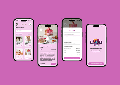 Cake Commerce App UI mobileapp ui uiux