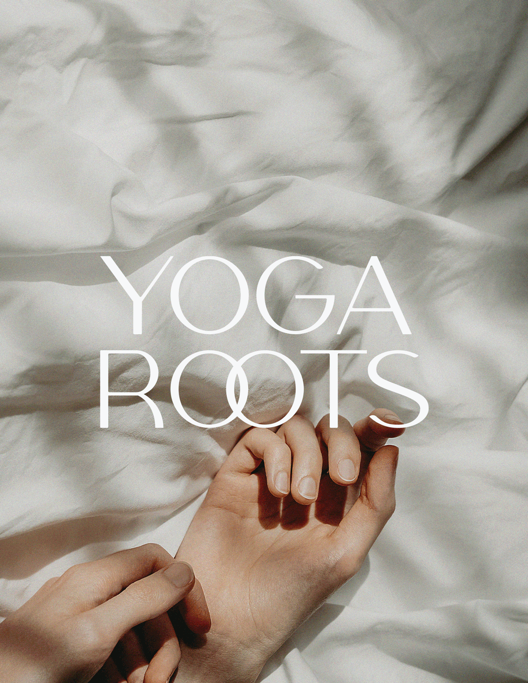 Yoga Roots bokeh branding design graphic design logo logo design logotype minimalist pilates simplicity social media sunlight typography wellness yoga