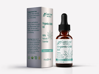 Organic CBD Oil Label, CBD Product Label bottle design branding cbd packaging design graphic design illustration labeldesign logo packaging