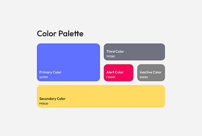 Color Palette color palette dashboard design design figma graphic design mobile app design uxui design web design website design